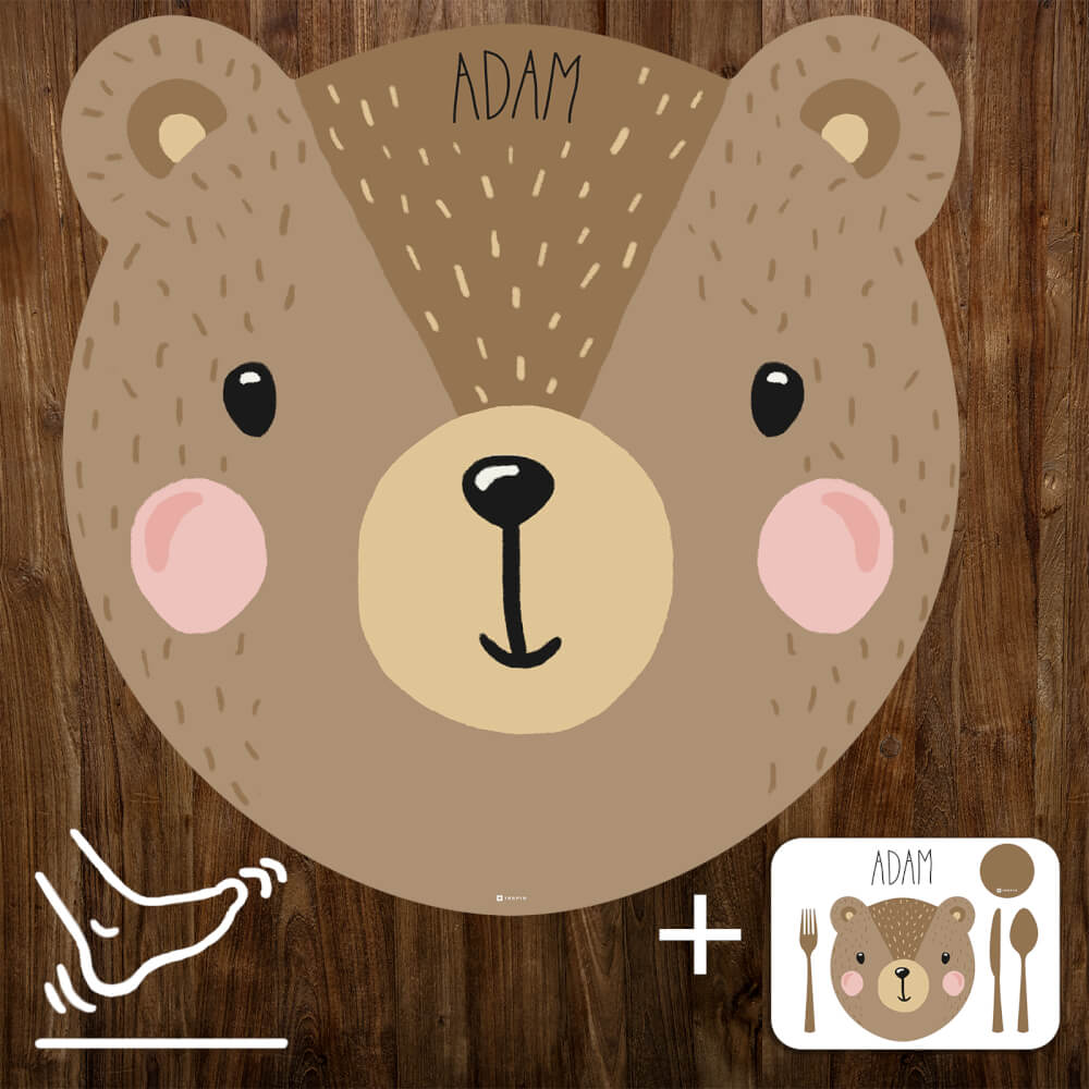 Barnmatta – brunbjörn