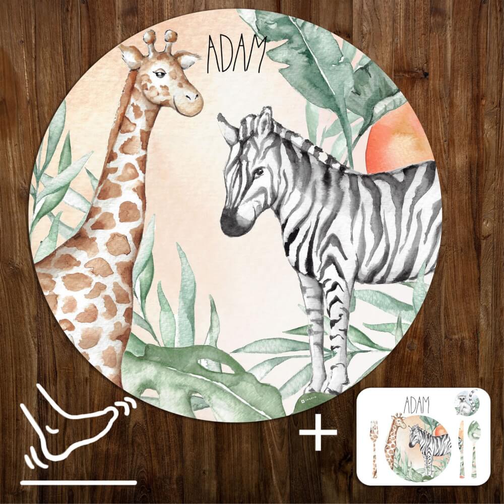 Matta – zebra, giraff SAFARI