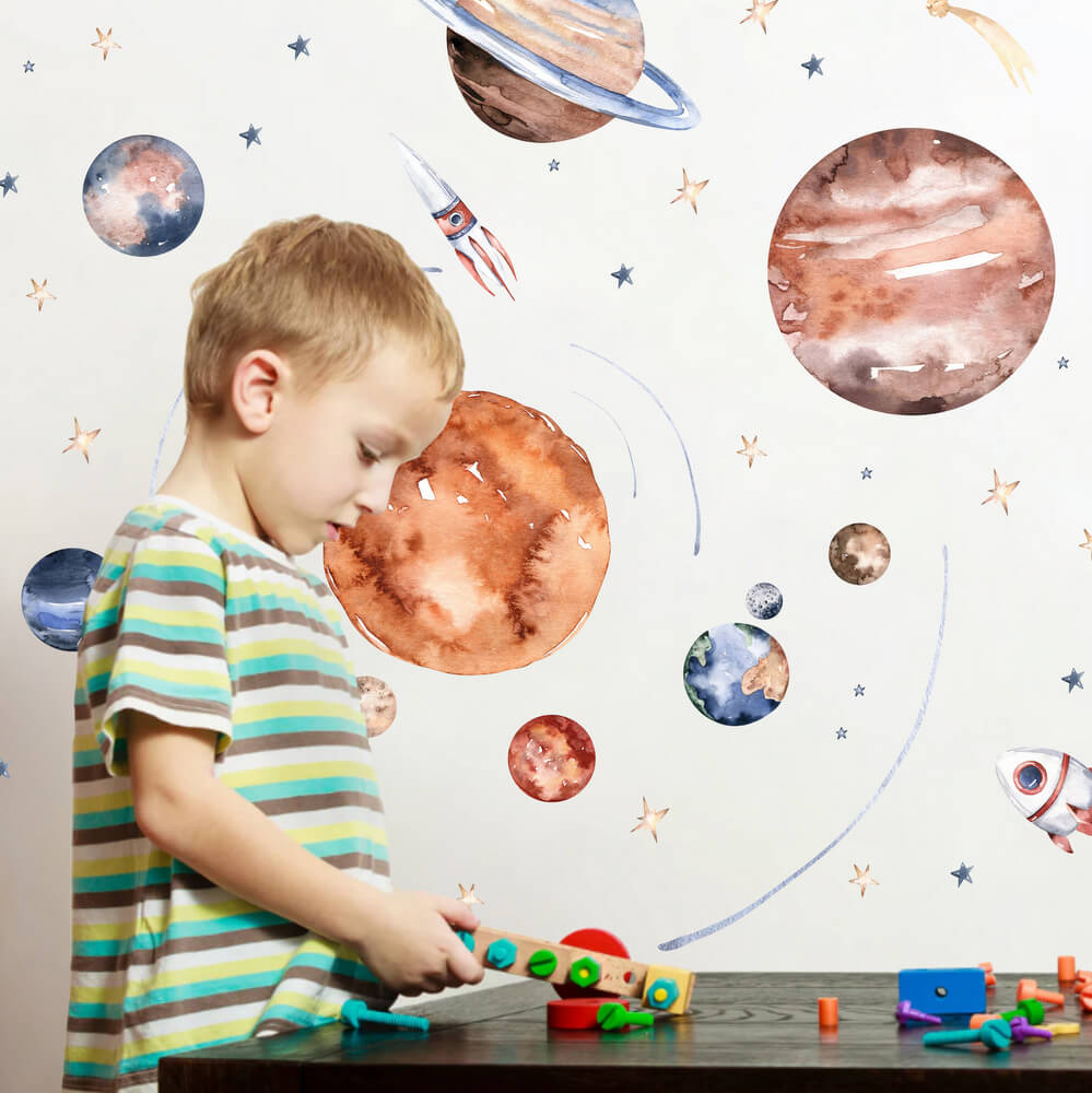 Väggklistermärke – Universum
